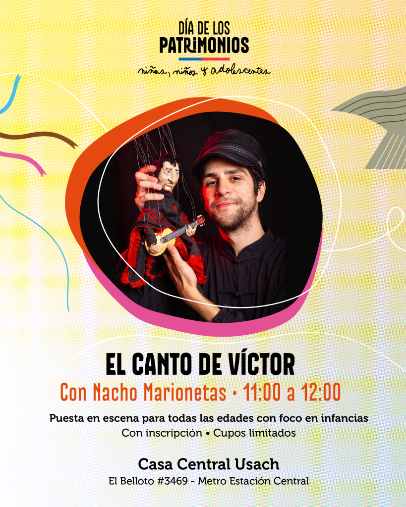 Víctor Jara con Nacho Marionetas 