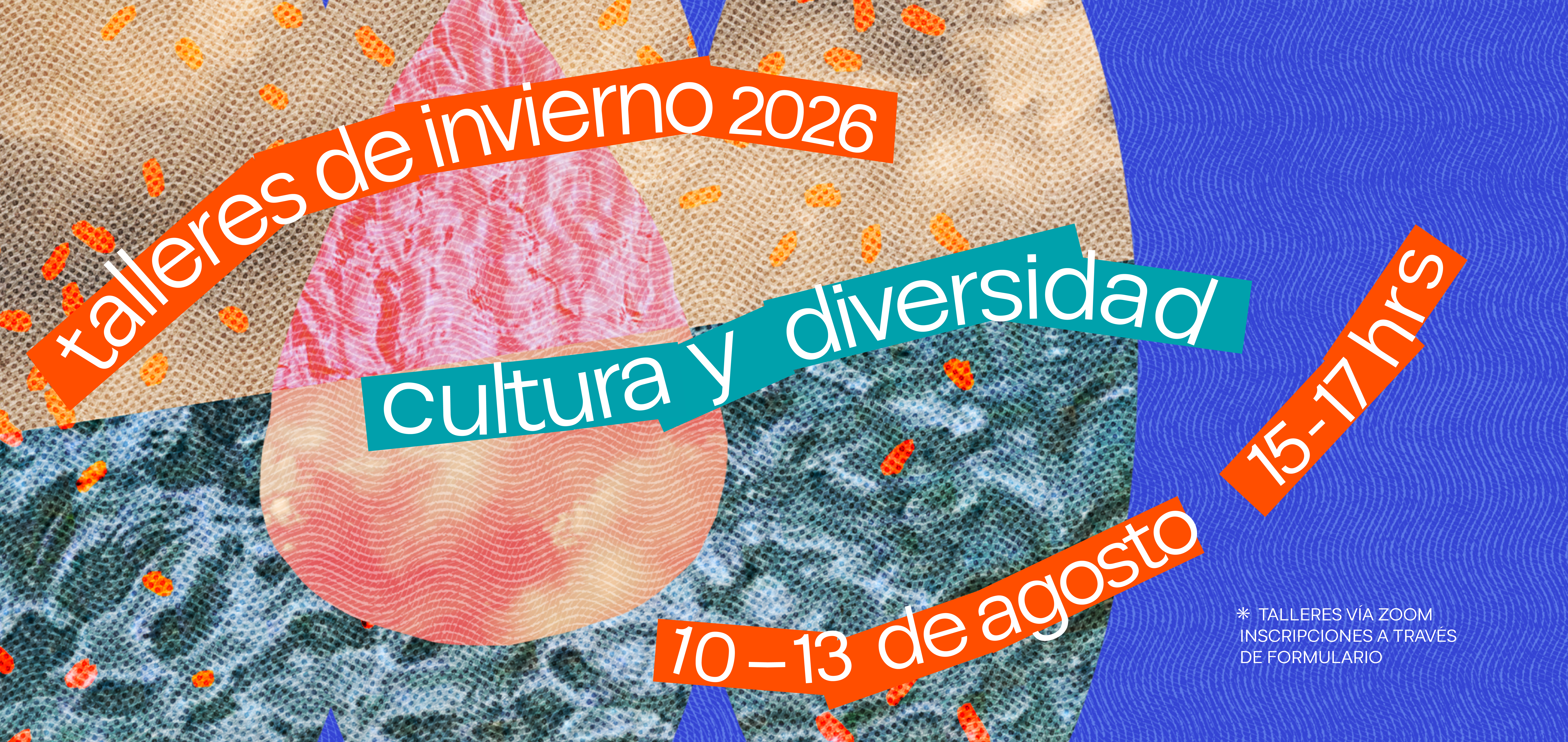 Postula a los Talleres de Invierno 2026: Cultura y Diversidad