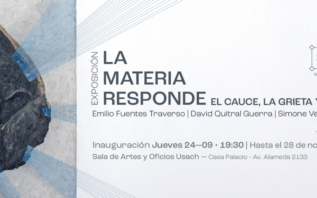 Esculturas en madera, hormigón y fibras textiles llegan a la Sala de Artes y Oficios Usach en nueva exposición