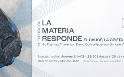 Esculturas en madera, hormigón y fibras textiles llegan a la Sala de Artes y Oficios Usach en nueva exposición
